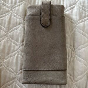 Elegant Gray Hobo Rush Clutch Wallet
